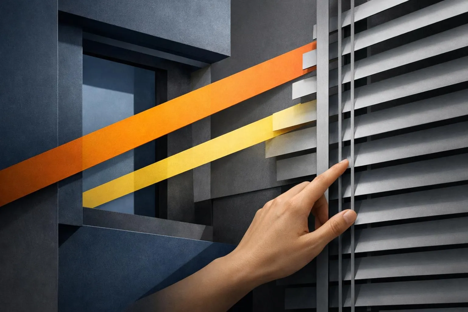 Stores modernes contrôlés par un storiste à Morges pour un confort optimisé en 2026.