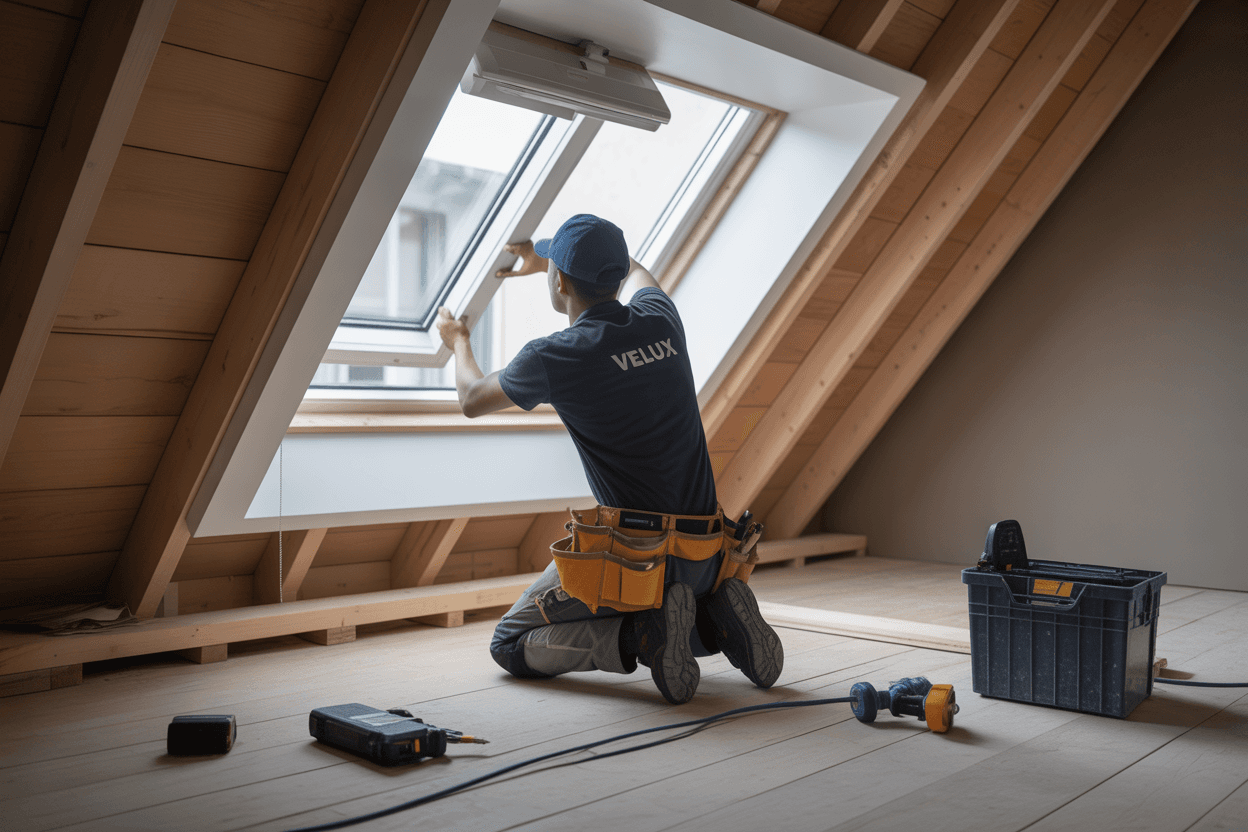 Prix installation store Velux : Les 3 éléments clés de votre budget