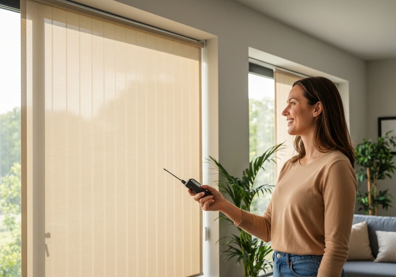 3 avantages clés du store électrique intérieur sur mesure