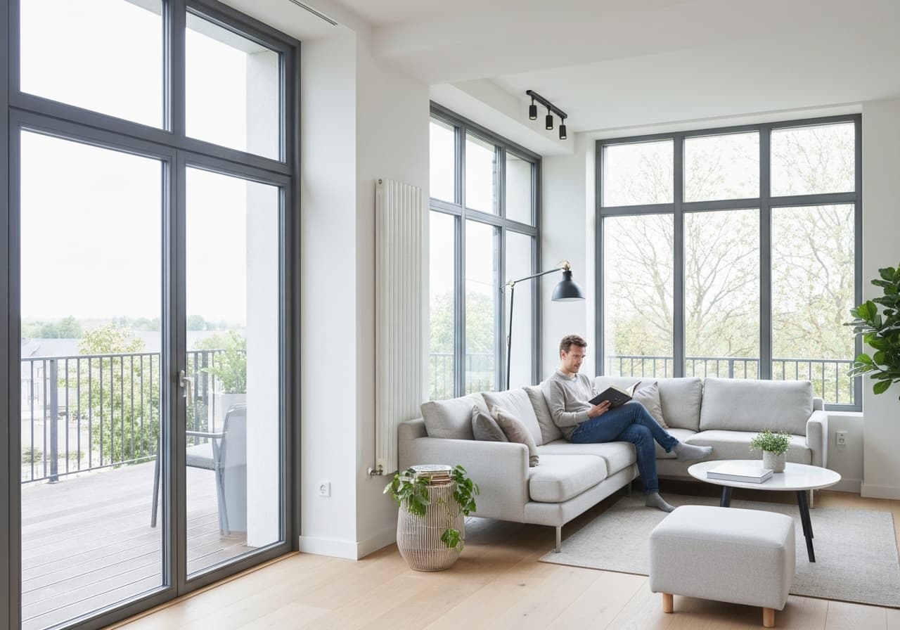 Avantages Stores Californiens Grandes Fenêtres